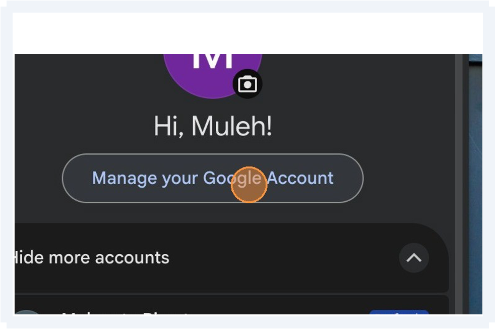 App Password section