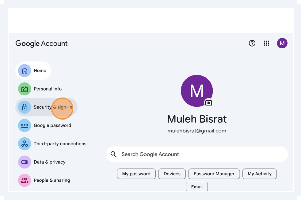 Google Account Security